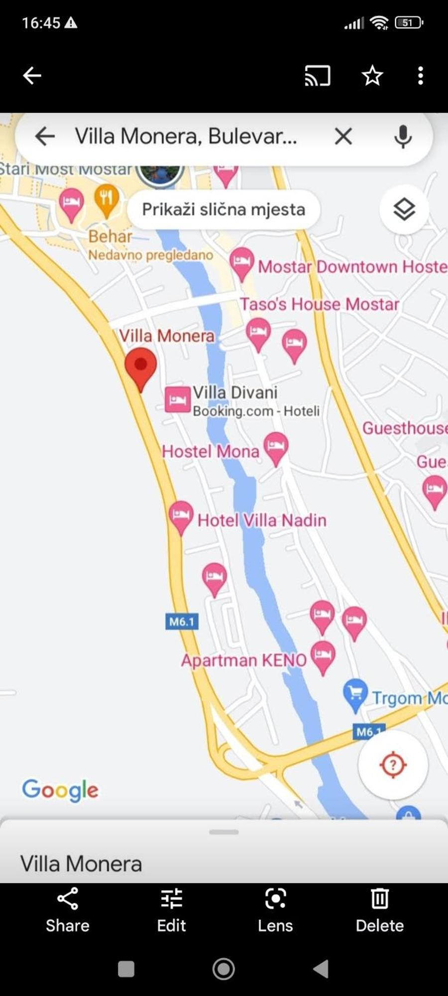 Villa Monera Apartments & Rooms & Free Garage Mostar Exterior foto